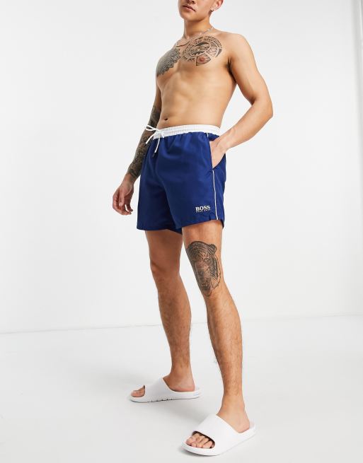 Hugo boss sale swim shorts asos