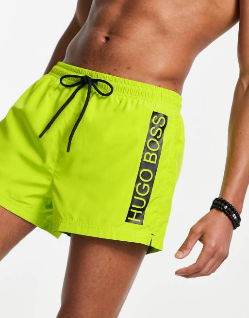 Yellow hugo boss on sale shorts