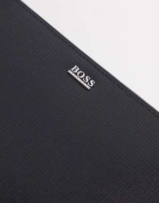 hugo boss zip around wallet