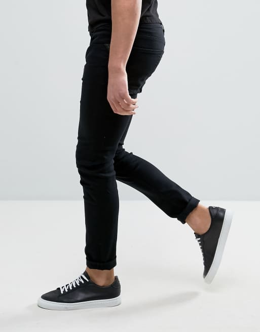 HUGO by Hugo Boss Hugo 131 Skinny Jeans Stretch Supercool Black