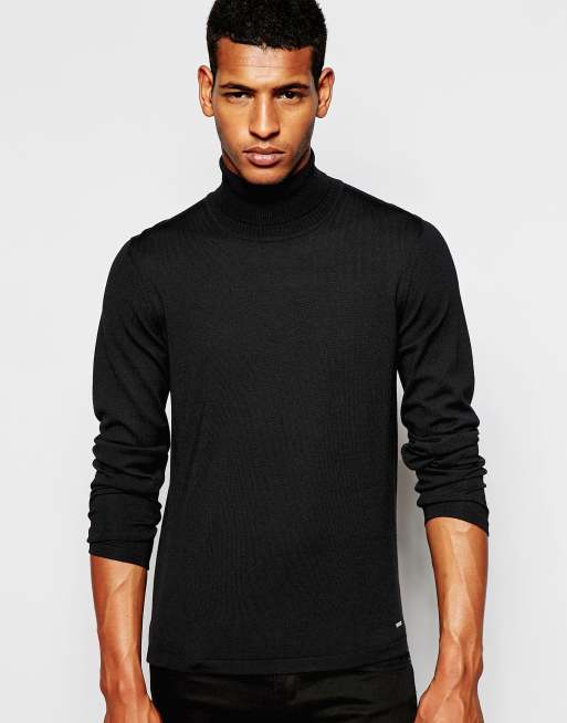 Hugo boss roll deals neck jumpers