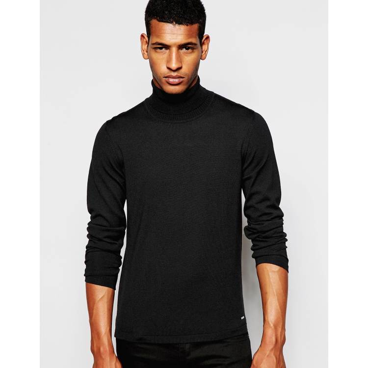 Hugo boss cheap polo neck