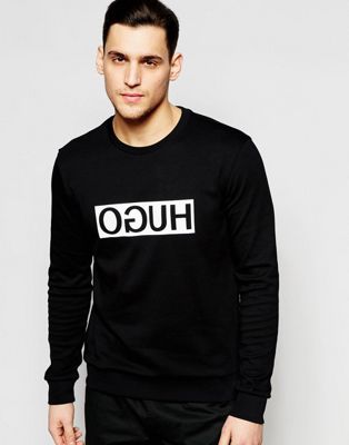 Hugo Boss Sweatshirt With Oguh Print | ASOS