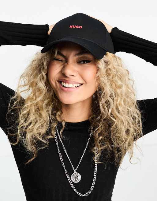 HUGO Cara logo cap | black ASOS in