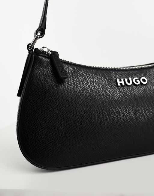 HUGO Chris small shoulder bag in black | ASOS | Schultertaschen