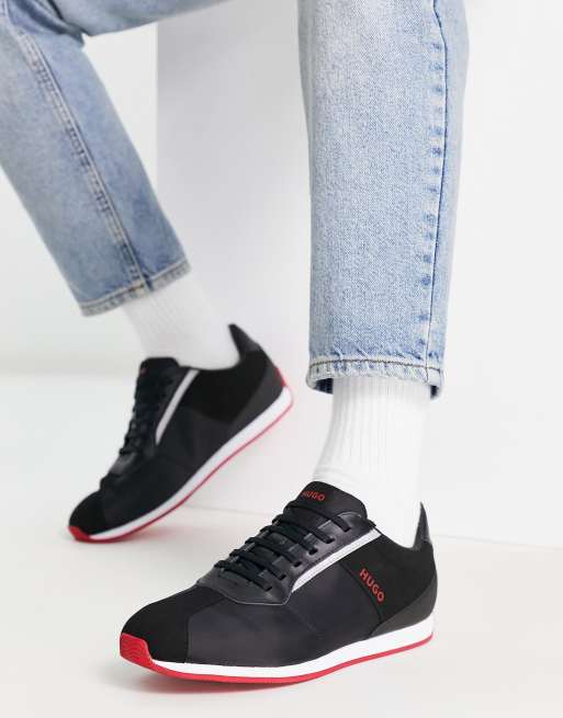 HUGO - Cyden - Sorte sneakers
