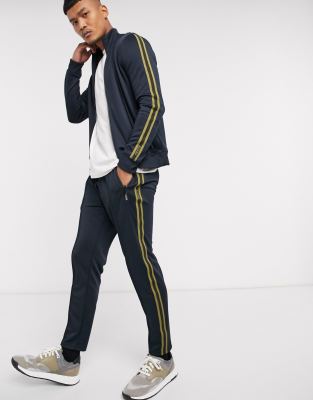 hugo boss tape tracksuit