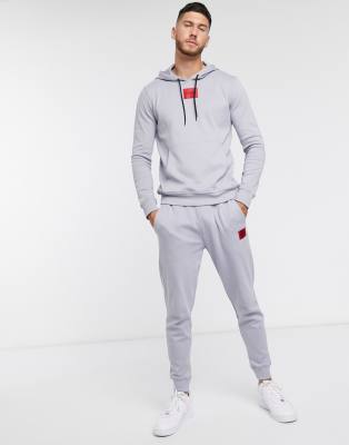 hugo dakarta logo joggers in grey