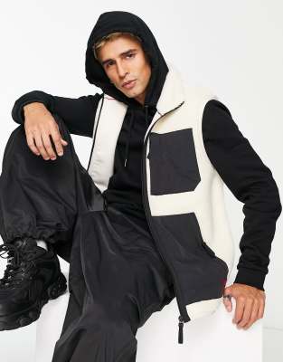 Herren Teddyfleece-Weste, Mit Stehkragen Produktbild-Vorschau 12