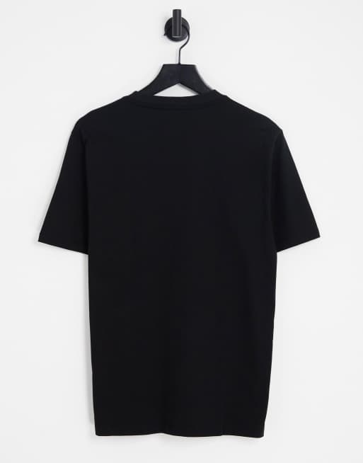 Hugo – Dansovino – Svart t-shirt med stor, vertikal logga , 4 av 4