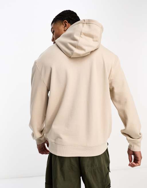 Light store beige hoodie