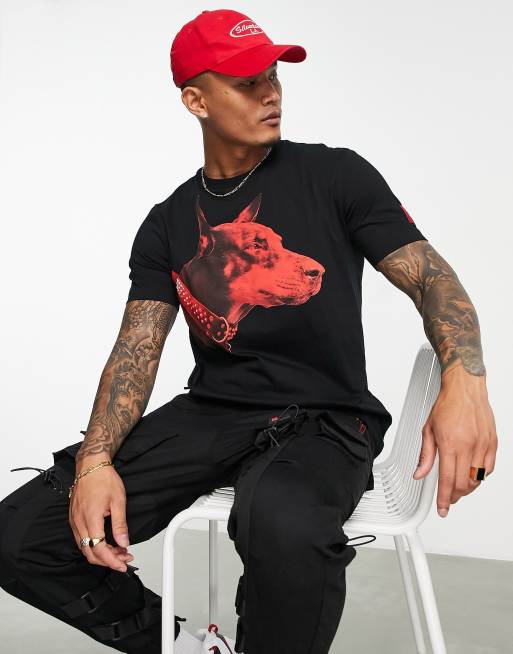 Hugo - Dedigree - T-shirt - Noir 
