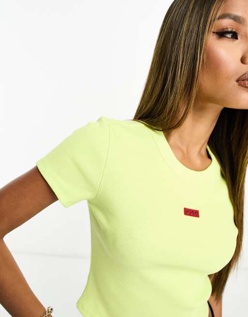 Hugo boss deals neon t shirt