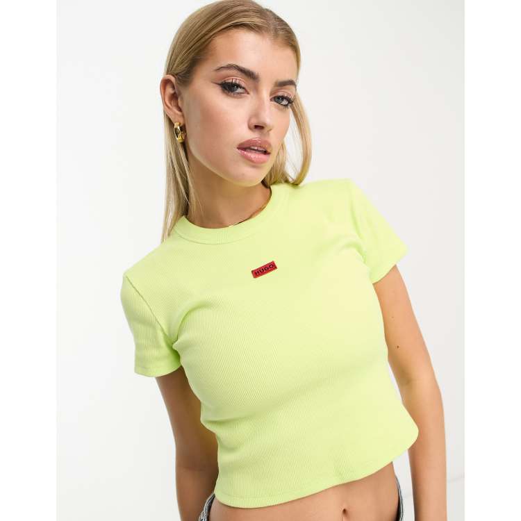 Hugo boss outlet neon t shirt