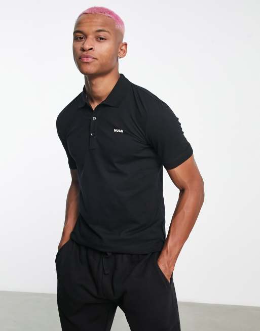 Polo noir best sale hugo boss