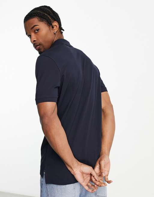 HUGO – Dinos – Polohemd in Marineblau , 2 von 4