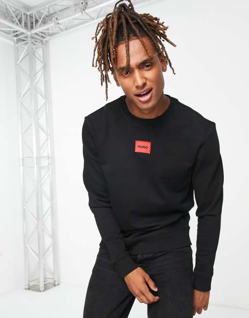 Hugo cheap black sweatshirt