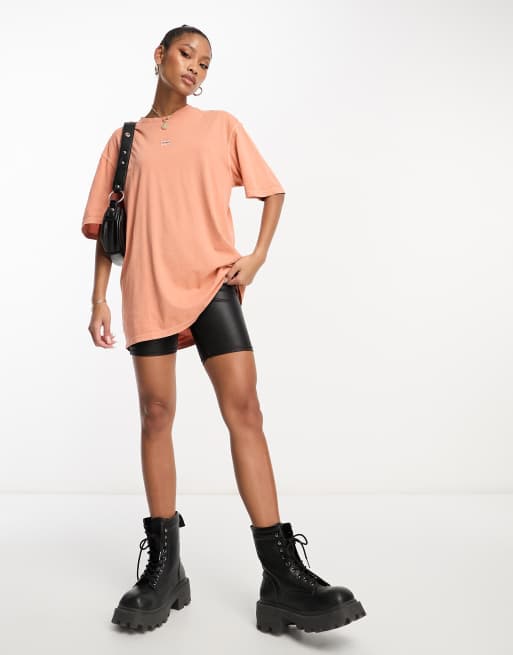 nike boyfriend t shirt orange