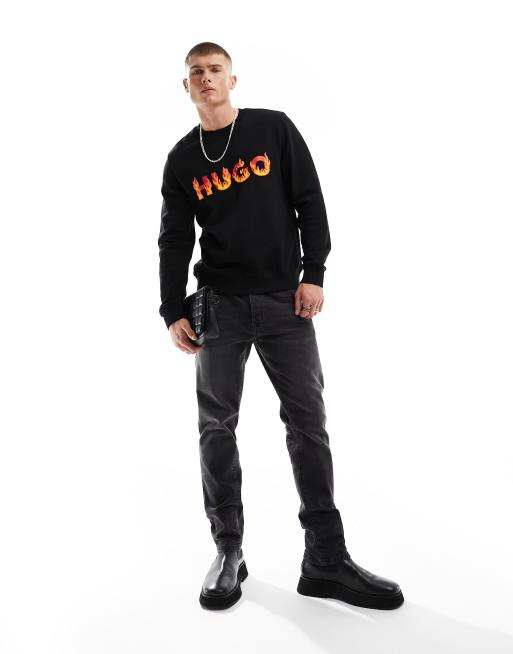 HUGO BOSS hotsell Men's Flame Logo Sweatshirt Small