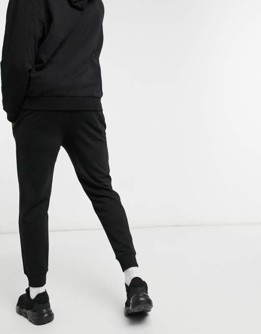 Hugo Doak box logo sweatpants in black | ASOS