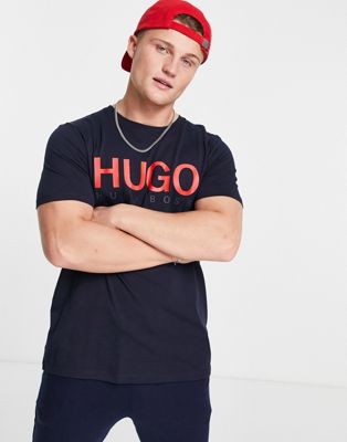 HUGO Dolive logo t-shirt