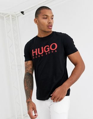 HUGO Dolive t-shirt in black | ASOS