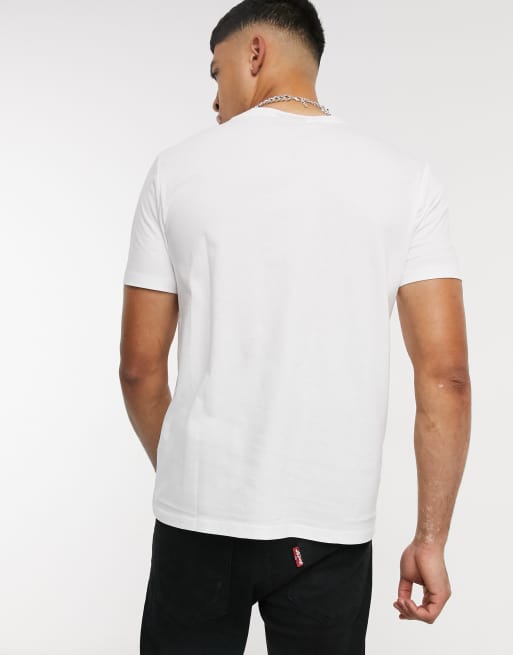 HUGO – Dolive – Vit t-shirt med stor logga, 2 av 4