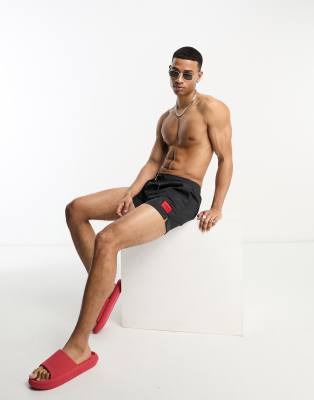 mens hugo swim shorts