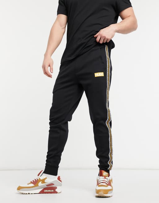 HUGO Donburi joggers in black