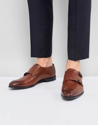 hugo boss double monk strap