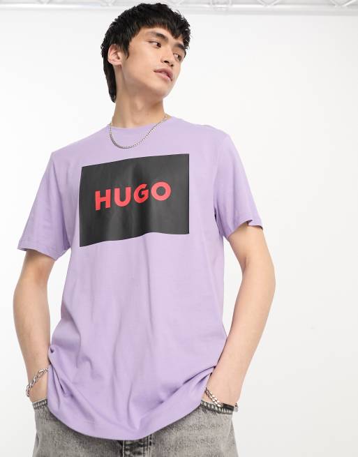 Purple hugo deals boss t shirt