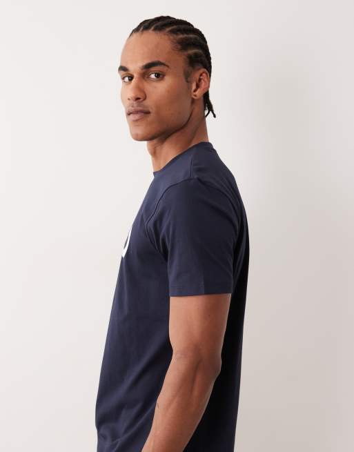 Hugo Dulivio logo t-shirt in navy  , 5 of 5