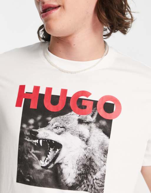 Hugo boss wolf t shirt new arrivals