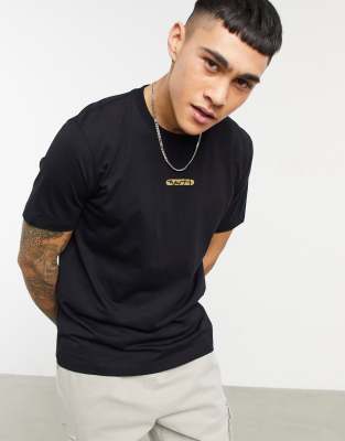 hugo boss reverse logo t shirt