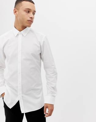 HUGO Elisha01 extra slim fit poplin 