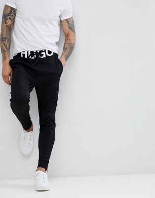 HUGO Exploded Logo Sweat Joggers In 