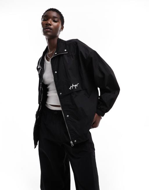 HUGO - Filia-1 - Veste softshell - Noir 