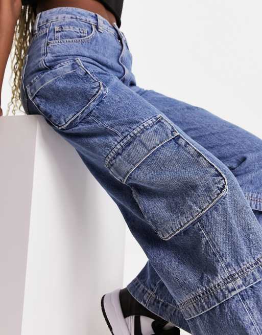 No Boundaries Men's and Big Men's Knit Denim Jeans 