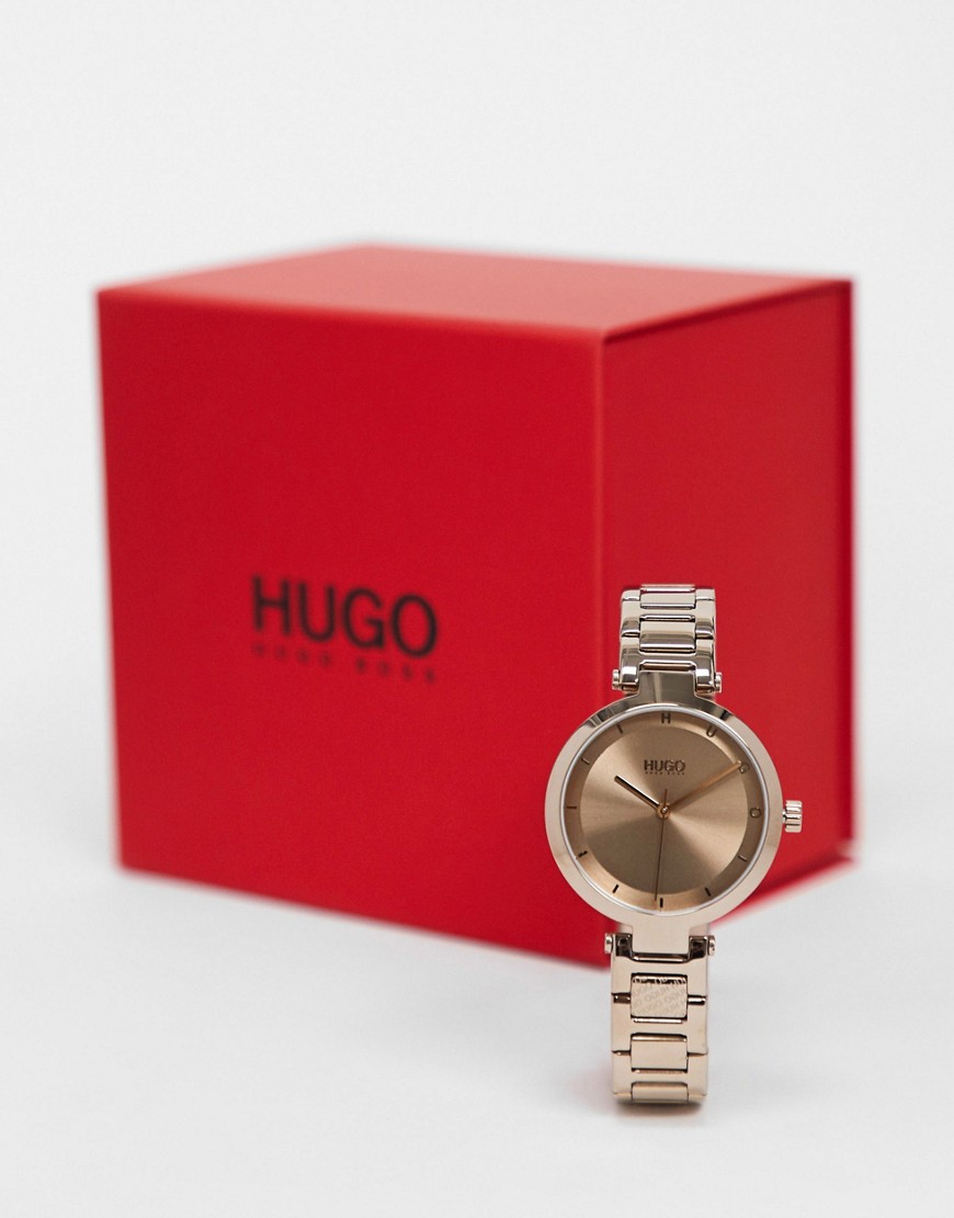 Hugo hope bracelet watch in beige 1540077