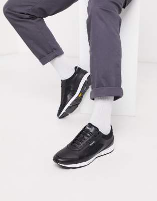 HUGO Hybrid Run trainers in black | ASOS