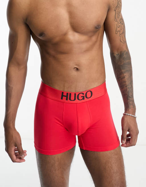 HUGO – Idol – Röda boxerkalsonger