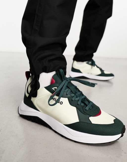 HUGO Kane Runn sneakers in white , 3 of 4