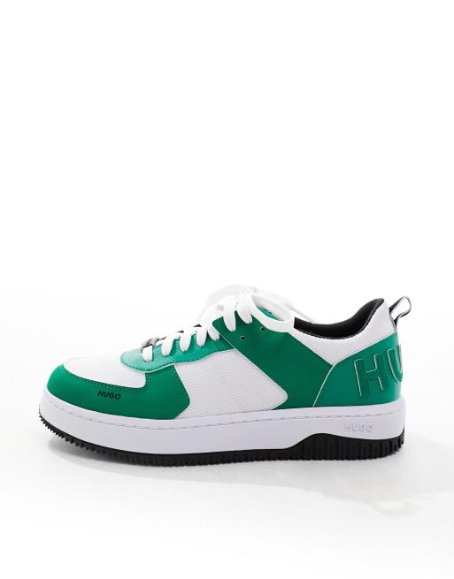 Hugo boss deals sneakers green