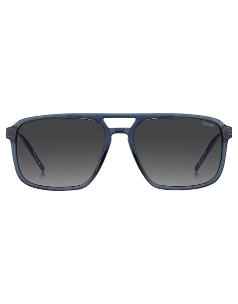 HUGO - Lunettes de soleil aviateur - Bleu - view 1