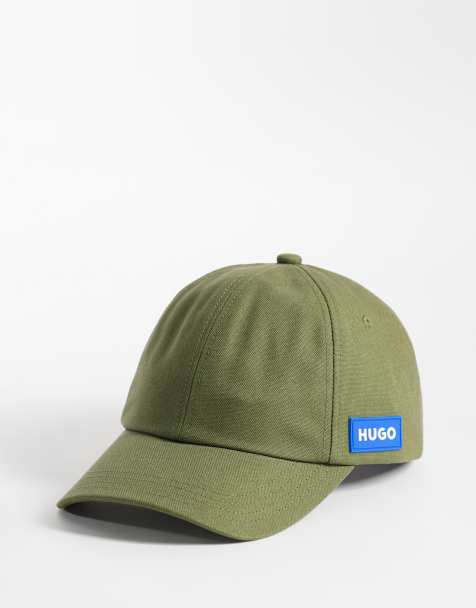 HUGO - Mael - Casquette de baseball avec logo sur le côté - Vert - view 1