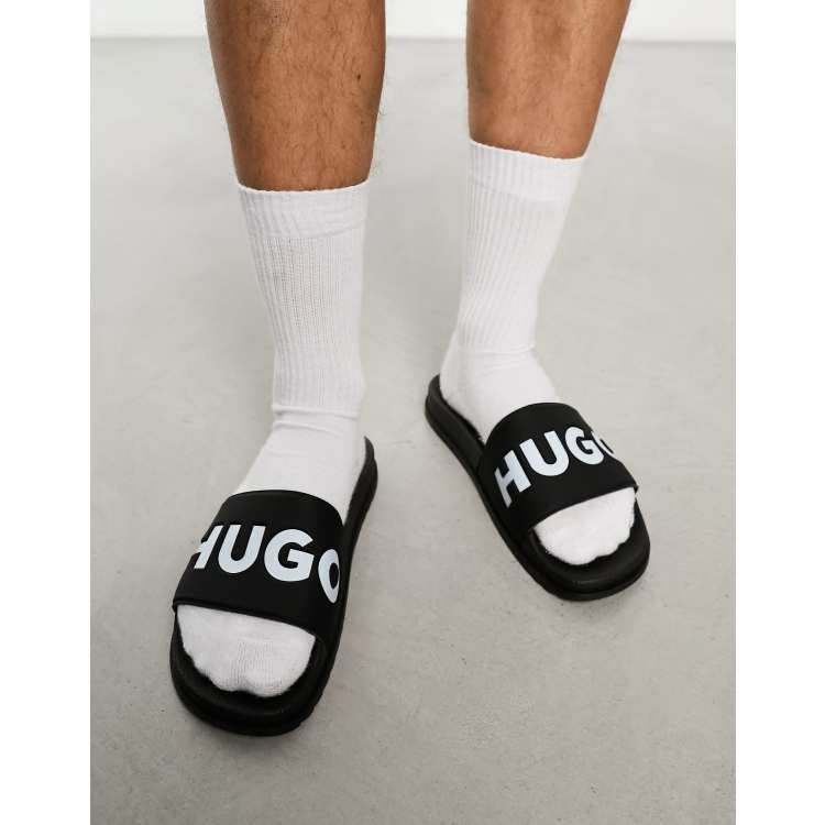 HUGO Match it sliders in black