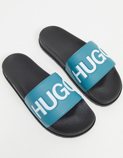 HUGO Match slider in blue