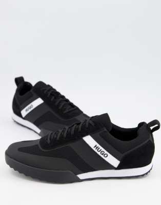 HUGO Matrix Lowp trainers in black | ASOS