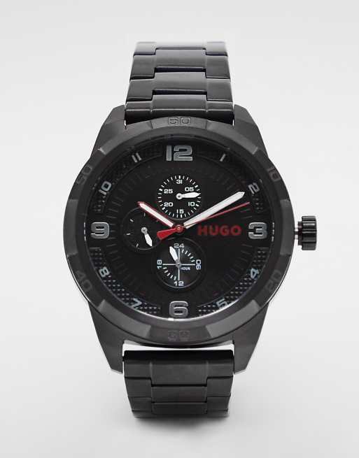 Hugo Montre bracelet homme cadran noir Noir 1530279