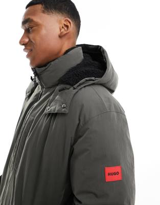 Parkas in Grey by HUGO BOSS | Men
